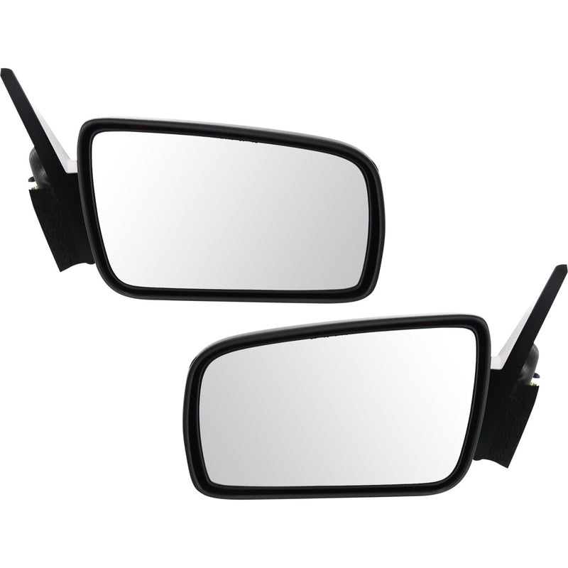 Set Of 2 Mirror Power For 2005-2009 Ford Mustang Left And