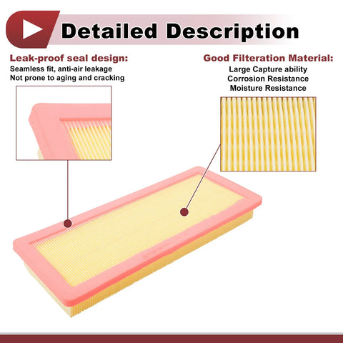 Chevrolet C5 Car Engine Air Filter (2009-2019)