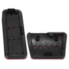 Jeep (2016-2021) Red Car Brake Pedal Pad & Gas Accelerator Cover