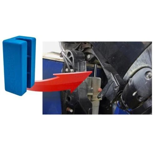 OMC / BRP / Mercury Outboard Tilt/Trim Motor Support Trim Block Large Yellow