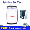 Side Exterior Mirror Rear View 1 PC Fits Isuzu ELF NPR NQR 150 Truck 1995-05