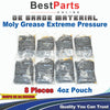 Automotive ATV Industrial CV Axle Joint Moly Grease 4oz 8 pcs
