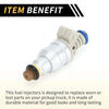 Ford Ranger (1985-2001) Silver Tone Beige 1 x Fuel Injector 4 Holes