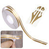 Tape Decal Gold Pinstripe Practical Stickers Stripe Tape Vinyl 9801.2cm
