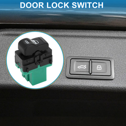 Chevrolet Venture Plastic Metal Black 1 Pc Door Lock Switch