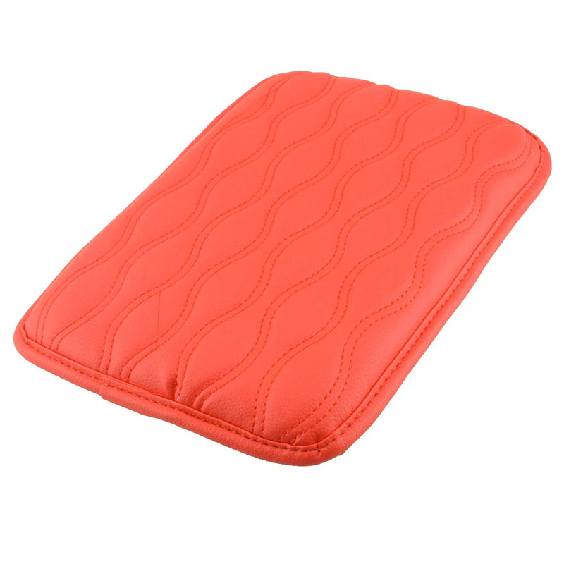Red Car Center Console Armrest Pad Cover Cushion Protector Accessories