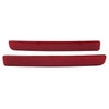 Land Rover Discovery Rear Bumper Reflector Red Lens Pair (2004-2016)