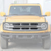 Ford Bronco Black Mesh Front Grille Inserts Trim Cover (2021-2024)