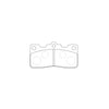 Toyota Carina Celica AA63 1983 1984 1985 BOSCH BP243 Rear Disc Brake Pad Set