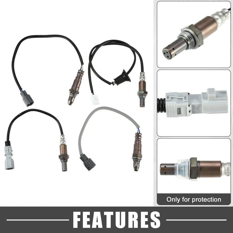 Toyota Sienna (2012-2014) 3.5L 4 Pcs O2 Oxygen Sensors