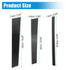 Honda Civic Sedan 6 Pcs Black Pillar Post Window Covers (2006-2011)