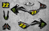 Honda CRF 50 (2004-2012) Stickers Custom Graphics Kit RACER STYLE