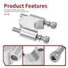 Can-Am / Honda / Kawasaki / Yamaha 7/8'' Handlebar Risers Bar Clamp Kit