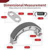 Honda Foreman 450 Rear Brake Shoes & Spring (1998–2004)