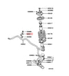 Mitsubishi Mirage Sedan 2 x Stabilizer Bar Brackets (2012-2022)