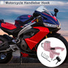 1 x Light Pink Double-Fork Metal Motorcycle Hanging Hook