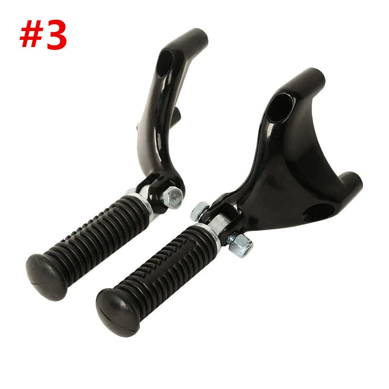 Harley Sportster XL883 1200 Black Passenger Foot Pegs (2004-2013)