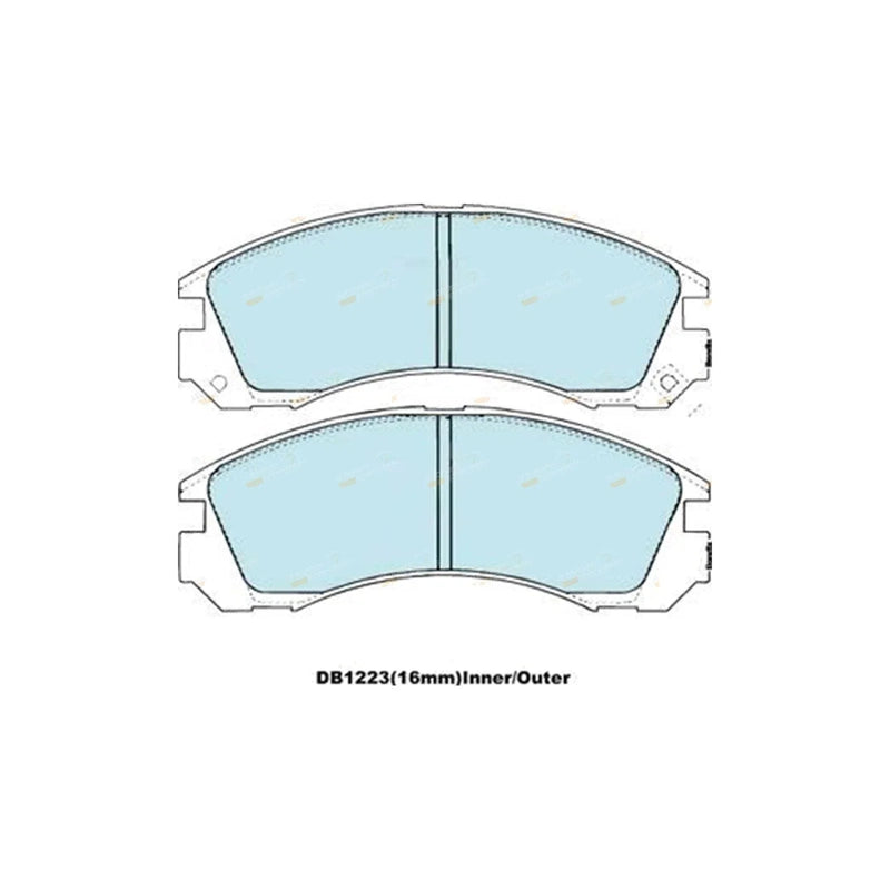 Mitsubishi Outlander ZG ZH ZJ Brake Pads Set (2006-2020)