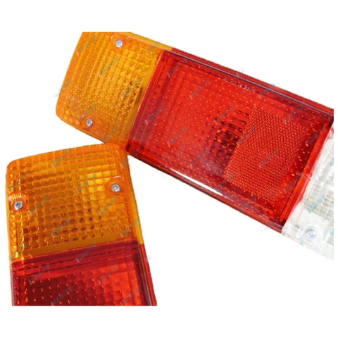 Toyota Landcruiser 70 75 78 85 Trayback Ute Tail Lights 2 x Round (2016)