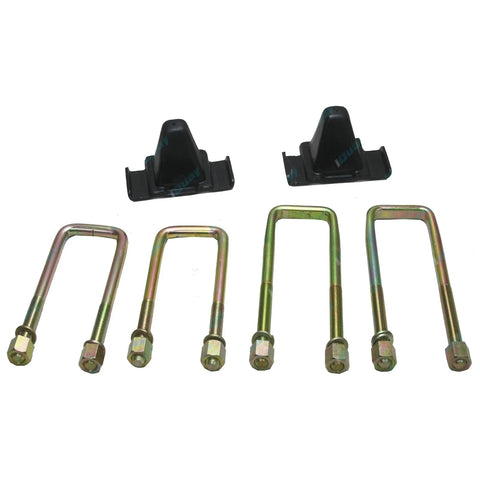 Toyota Hilux RN105 YN65 YN67 83-97 Front Leaf Spring Bump Stops + U-Bolts