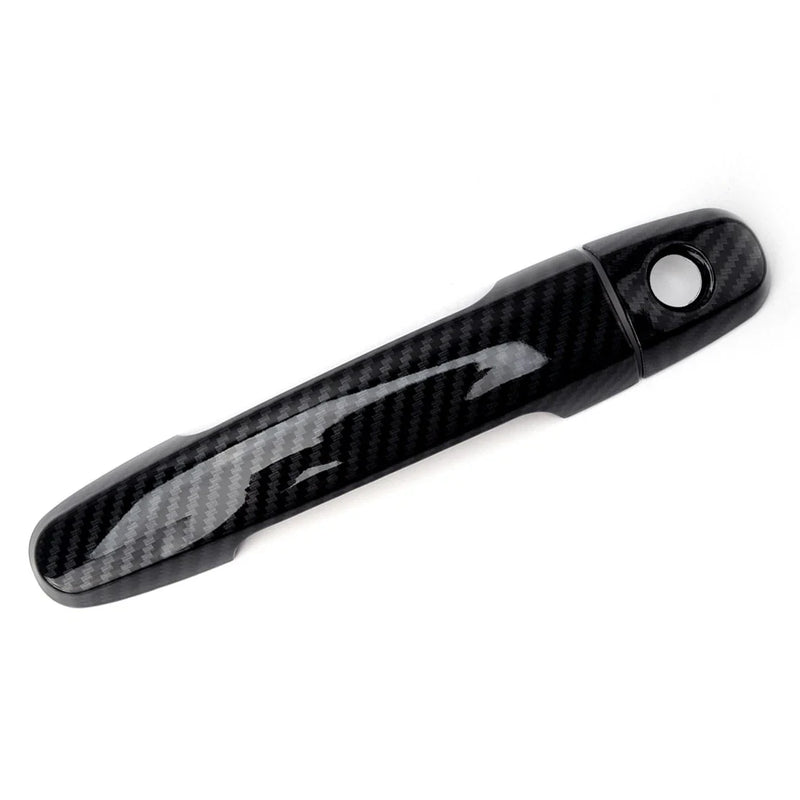 Toyota Camry RAV4 Highlander Carbon Fiber ABS Exterior Door Handle Covers