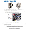 Mitsubishi Pajero NJ NK NL 6G74 Alternator (1995-2000)