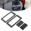 Jeep Wrangler JK 4 x Interior Rear Seat Switch Cover Trim (2011-2017)