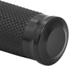Harley Sportster, Touring, Dyna, Softail Black 1" Motorcycle Hand Grips