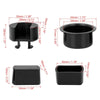 Dodge Ram 1500 Tailgate Hinge Pivot Bushing Insert Kit Black (1996 - 2001)