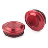 Honda Rebel 500 CMX500 Red Aluminum Frame Hole Covers (2020-2021)