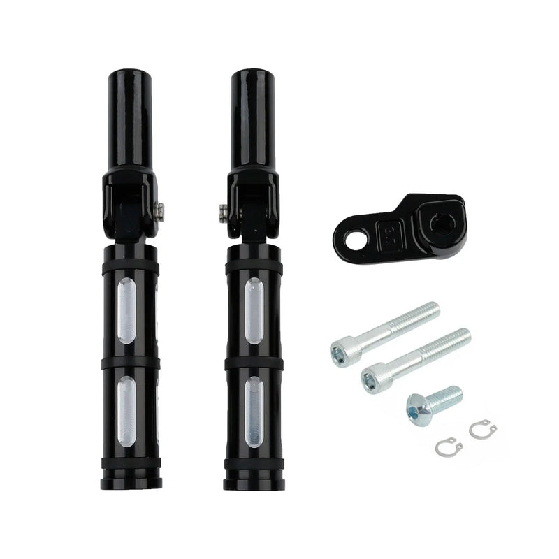 Harley Softail Cross Bones Rear Footpeg Footrest Mounts (2008-2011)