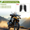 BMW F750GS Foot Pegs / 1 pair / Rubber Black (2016–2022)