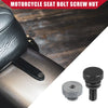 Harley Davidson Sportster 1 Set Seat Bolt Screw with Nut Black