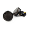 Car 12V LED Round Smoke Turn Signal Indicator Light