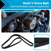 Hyundai Tucson, Elantra, Graneur Multi V Drive Belt (2005-2010)