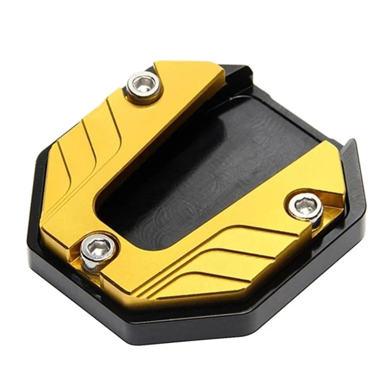 Motorcycle - Gold Kickstand Extender Foot Side Stand Pad