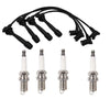 Kia Rio JB 1.4L Ignition Coil Pack & Lead Kit & Spark Plugs (2006-2011)