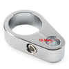Harley 1'' Handlebar Black Brake Clutch Cable Wire Clamp Clip