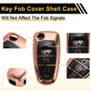 Ford Mondeo Rose Gold TPU Silicone Key Case (2000-2007)