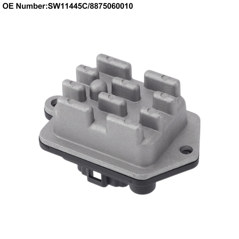 HVAC (SW11445C) - Plastic / Metal Blower Motor Resistor (1 Pc)
