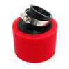 140cc PIT Quad Dirt Bike ATV 42mm Bent Angled Foam Pod Air Filter