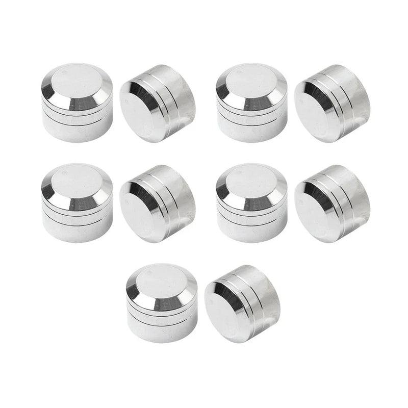 Harley Electra Glide, Road King 9mm-12mm Engine Screw Bolt Cover Caps Chrome