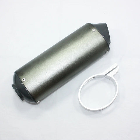 125cc 140cc 150cc PIT PRO Dirt Bike 28mm Alloy Exhaust Muffler + Clamp
