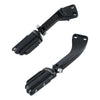Harley Dyna Street Fat Bob Low Rider Passenger Foot Pegs Mounts (2006-2017)