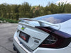 Honda Civic Sedan 2016-2021 Pearl White Universal Spoiler Wing