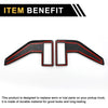 Ford F-150 2021-2024 Carbon Fiber Pattern 1 Set Fender Vent Cover Trim
