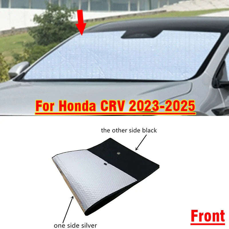 Honda CRV Front Windshield Interior Privacy Thick Sunshade Cover (2023–2025)