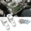 BMW R Nine T Urban G / S (2016-2018) Silver Front Handle Bar Riser Mount