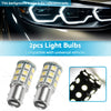 Caravan 12V BA15D LED White 27 SMD 5050 Indicator Signal Lights