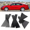 Chevrolet Impala 6 x Black Door Window Trim Covers (2006-2020)